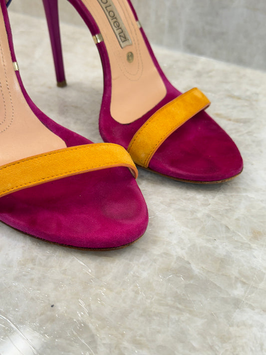 GIANMARCO LORENZI COLORBLOCK HEEL | SIZE 37