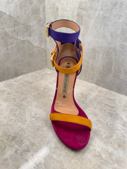 GIANMARCO LORENZI COLORBLOCK HEEL | SIZE 37