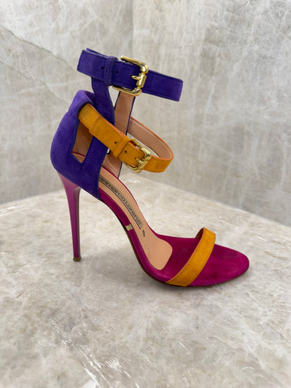 GIANMARCO LORENZI COLORBLOCK HEEL | SIZE 37