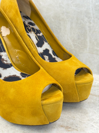 JESSICA SIMPSON PLATFORM HEELS | SIZE 8