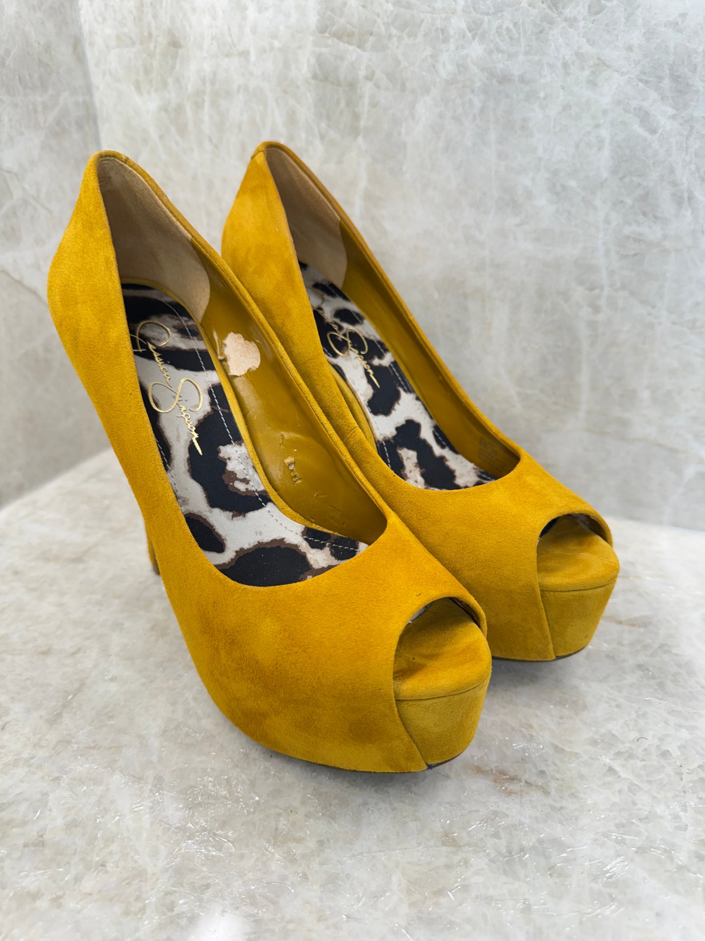 JESSICA SIMPSON PLATFORM HEELS | SIZE 8