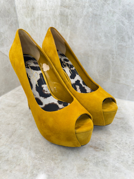 JESSICA SIMPSON PLATFORM HEELS | SIZE 8