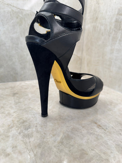 GUCCI IMAN SPRING 2009 RUNAWAY PLATFORMS | SIZE 37